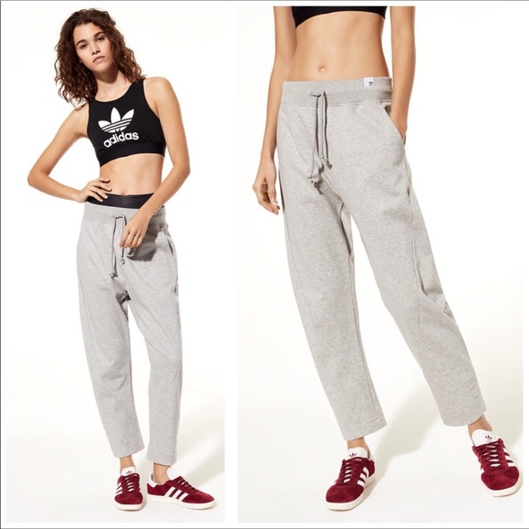 adidas cropped sweatpants